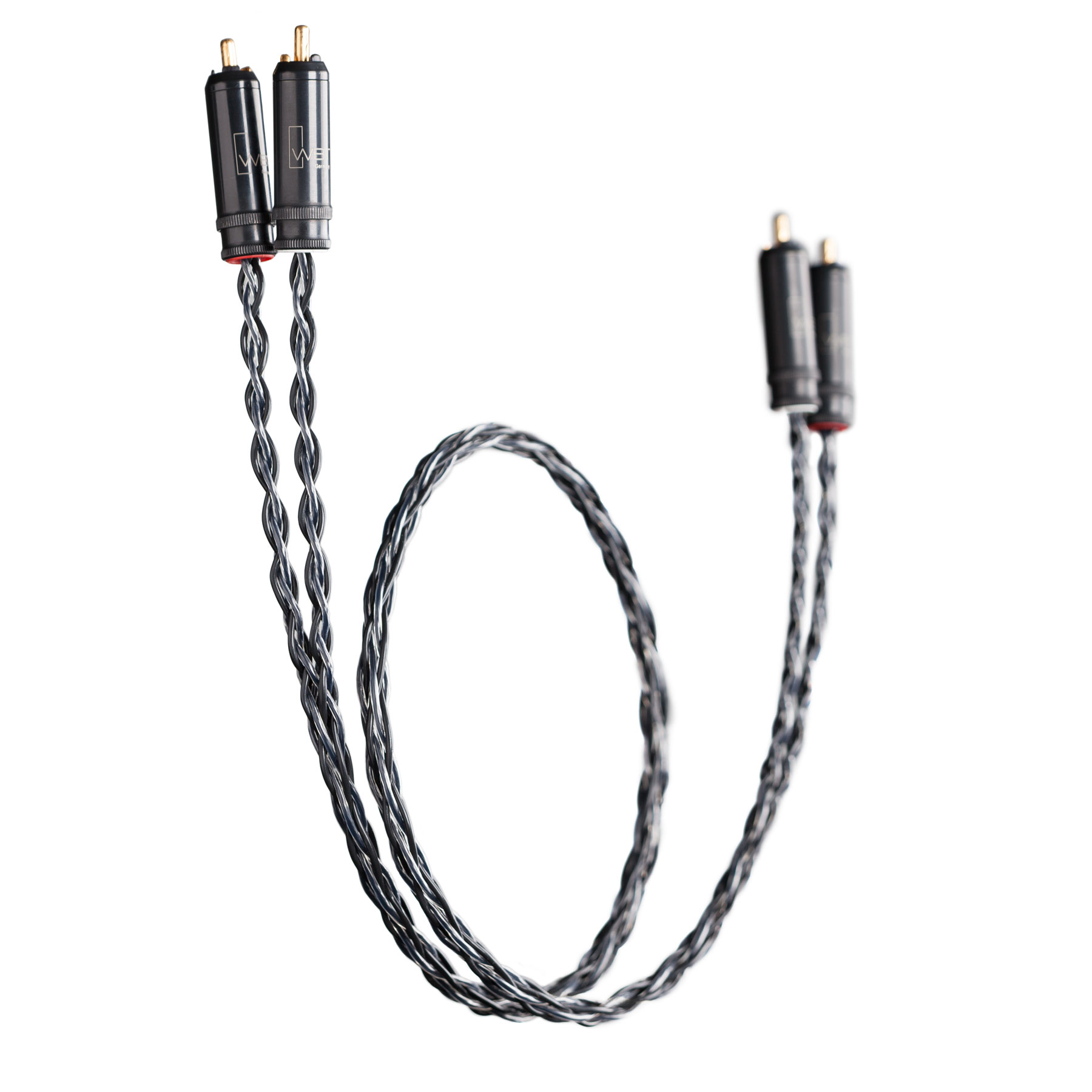 Kimber Kable Carbon Analog Interconnect Cable Pair - Premium RCA Audio Cables for Hi-Fi Systems, Turntables & Home Theater Setups