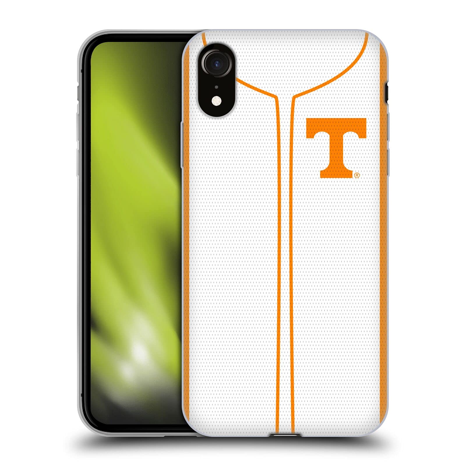 Officially Licensed University of Tennessee UTK Baseball Jersey Soft Gel Phone Case Compatible with Apple iPhone XR - Durable Protection for School Spirit, Game Days & College Pride