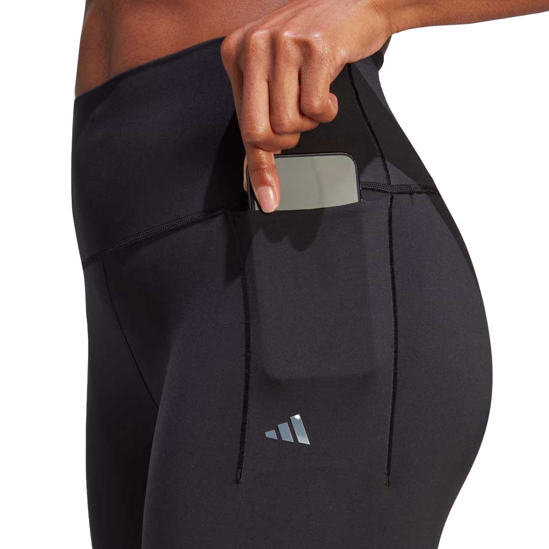 Adidas Women's Optime Training Luxe 7/8 Leggings - High Waist Workout Tights for Yoga, Running & Gym (HS7425) | Moisture-Wicking & Comfortable Fitness Leggings