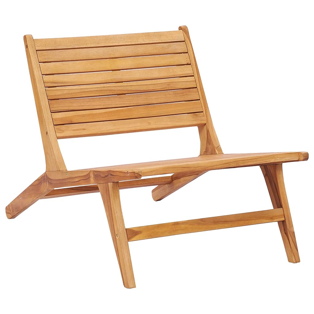Premium Teak Wood Adirondack Chair - Outdoor Patio & Garden Seating - Weather-Resistant & Durable for Backyard, Poolside & Beach Relaxation