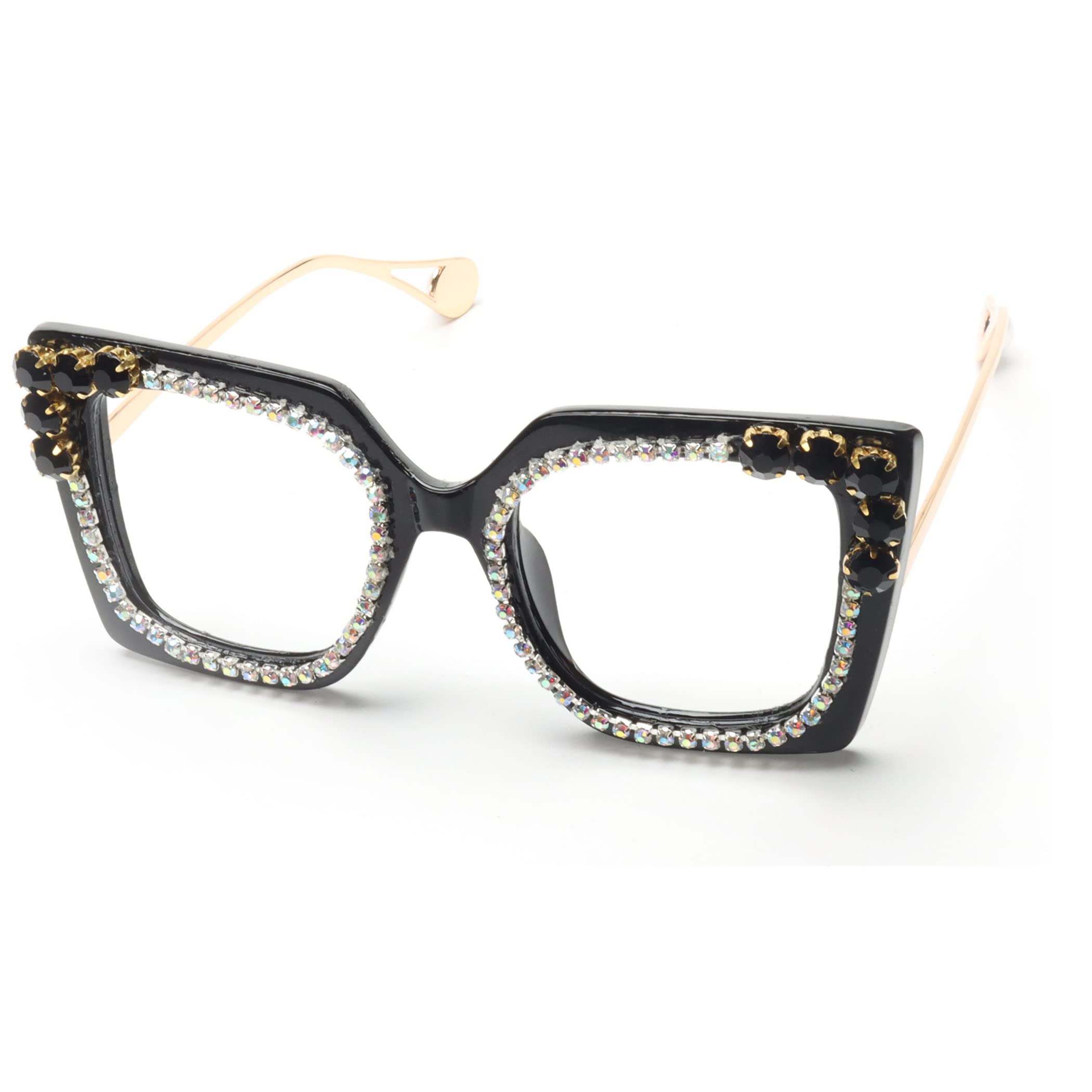 Blue Light Blocking Glasses for Women - Cat Eye Oversize Frame for Reading & Screen Use