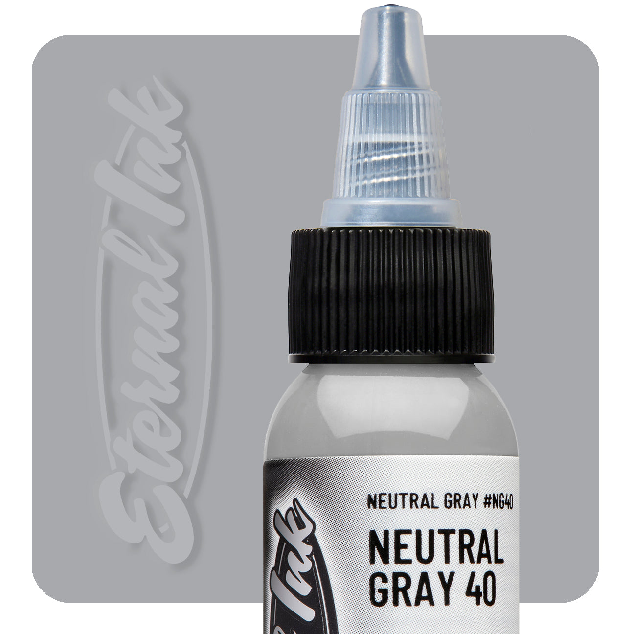 Eternal Neutral Gray 40 Ink Cartridge - High-Quality Printer Ink for HP, Canon, Epson - Perfect for Office, Home & School Printing Needs