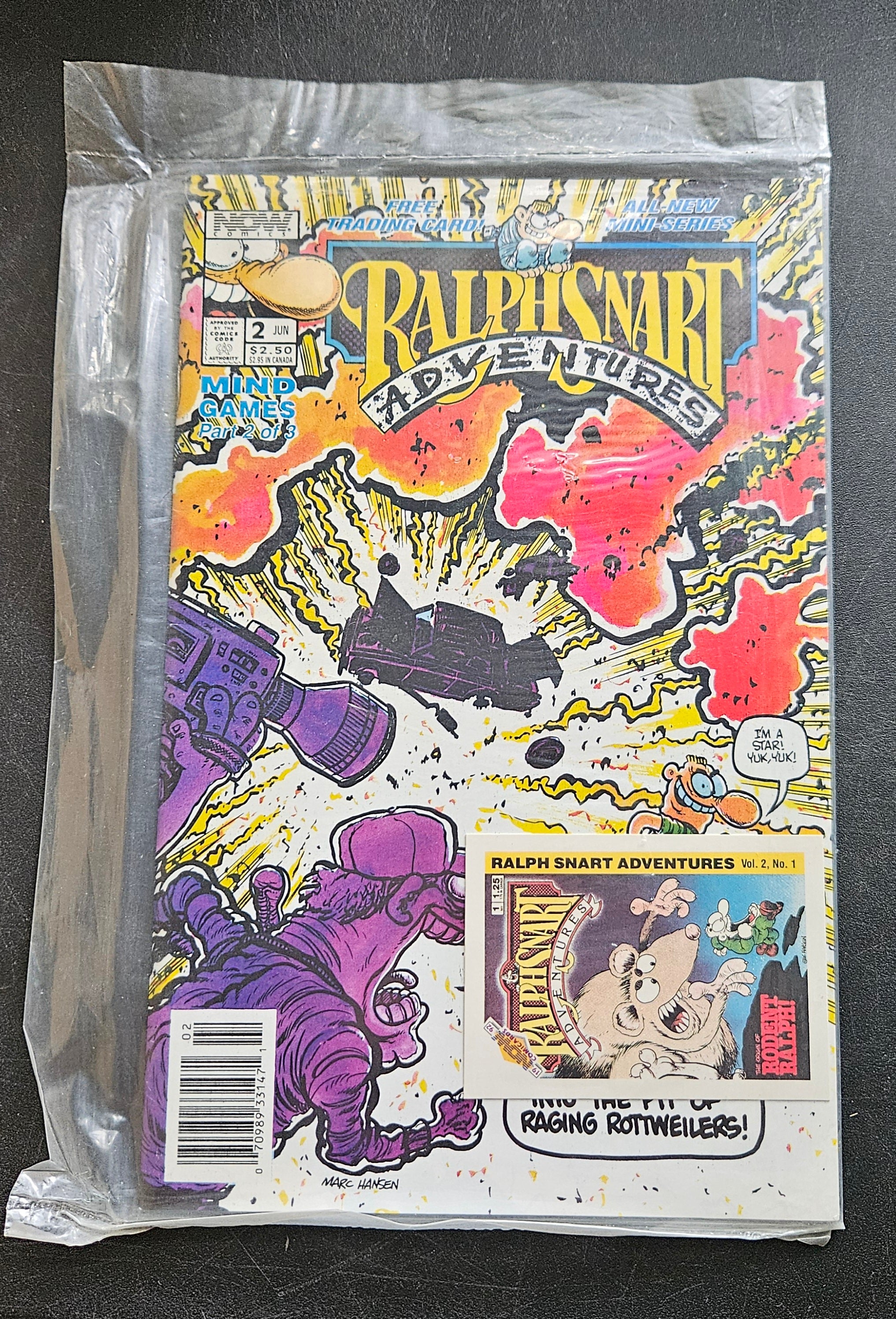 Ralph Snart Adventures Series 4 #2B Mind Games Part 2 of 3 - NOW Comics June 1992 Vintage Collectible Comic Book | Perfect for Comic Collectors & 90s Nostalgia Fans