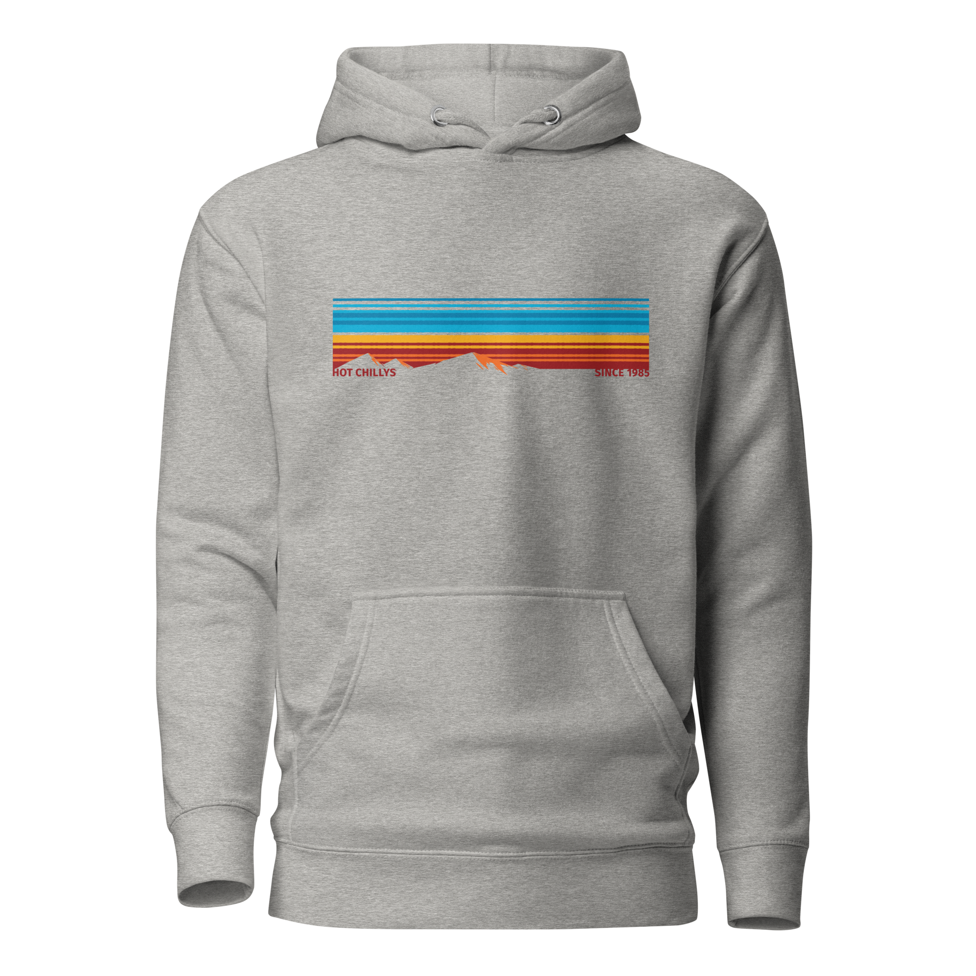 Hot Chillys Mountain Range Unisex Hoodie - Warm & Comfortable Fleece Pullover for Men & Women - Perfect for Hiking, Camping & Outdoor Adventures
