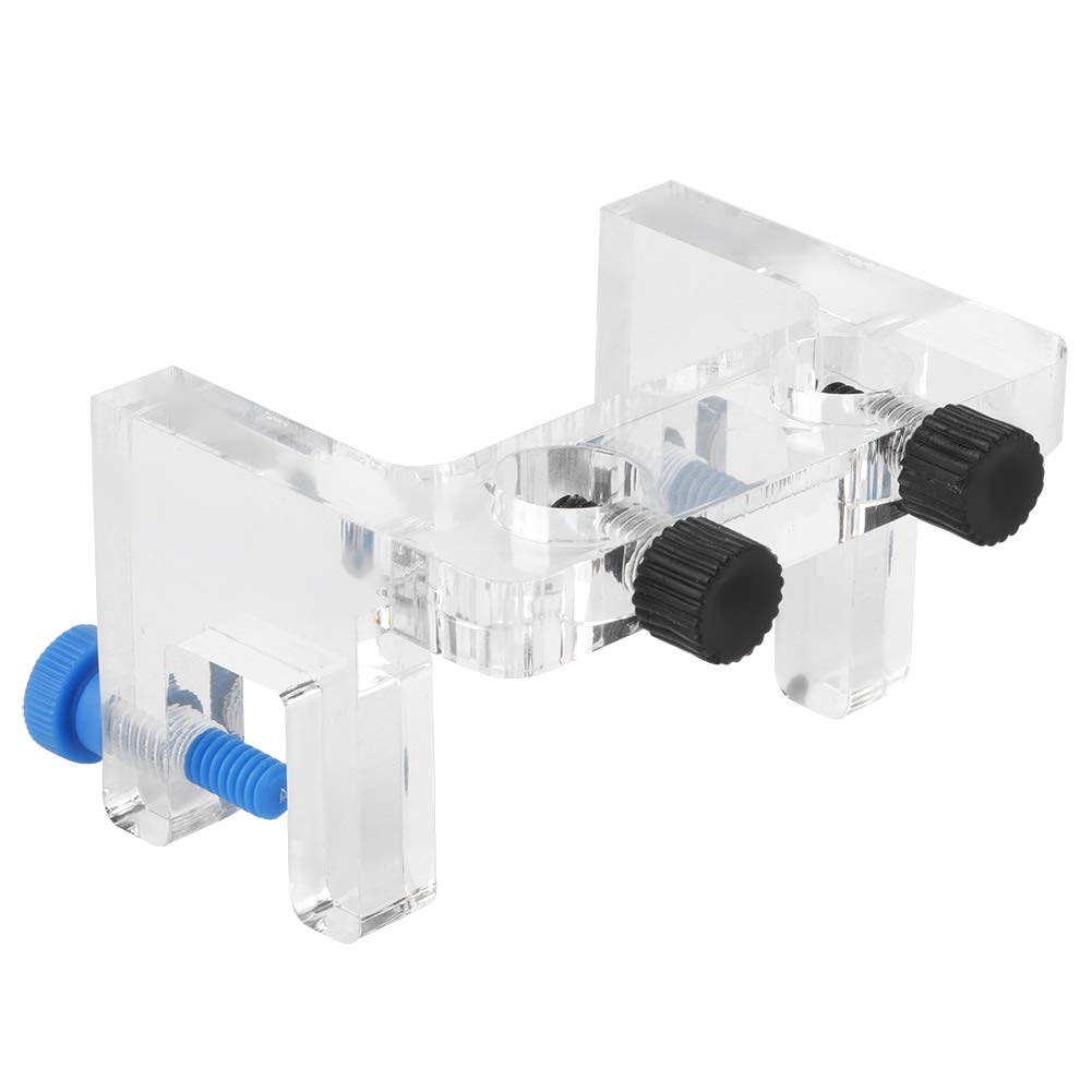 Pssopp Transparent Acrylic Aquarium Hose Holder - Fish Tank Tube Fixture & Water Pipe Clip for Secure Tube Management | Perfect for Saltwater & Freshwater Aquariums, Fish Tank Maintenance