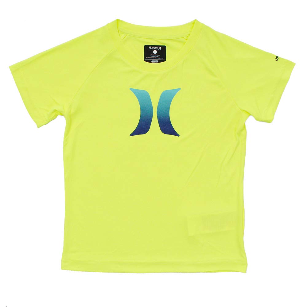 Hurley Boys' Rash Guard UPF 50+ Sun Protection Swim Shirt for Surfing, Swimming & Beach Activities - Quick Dry & Anti-Chafe Design