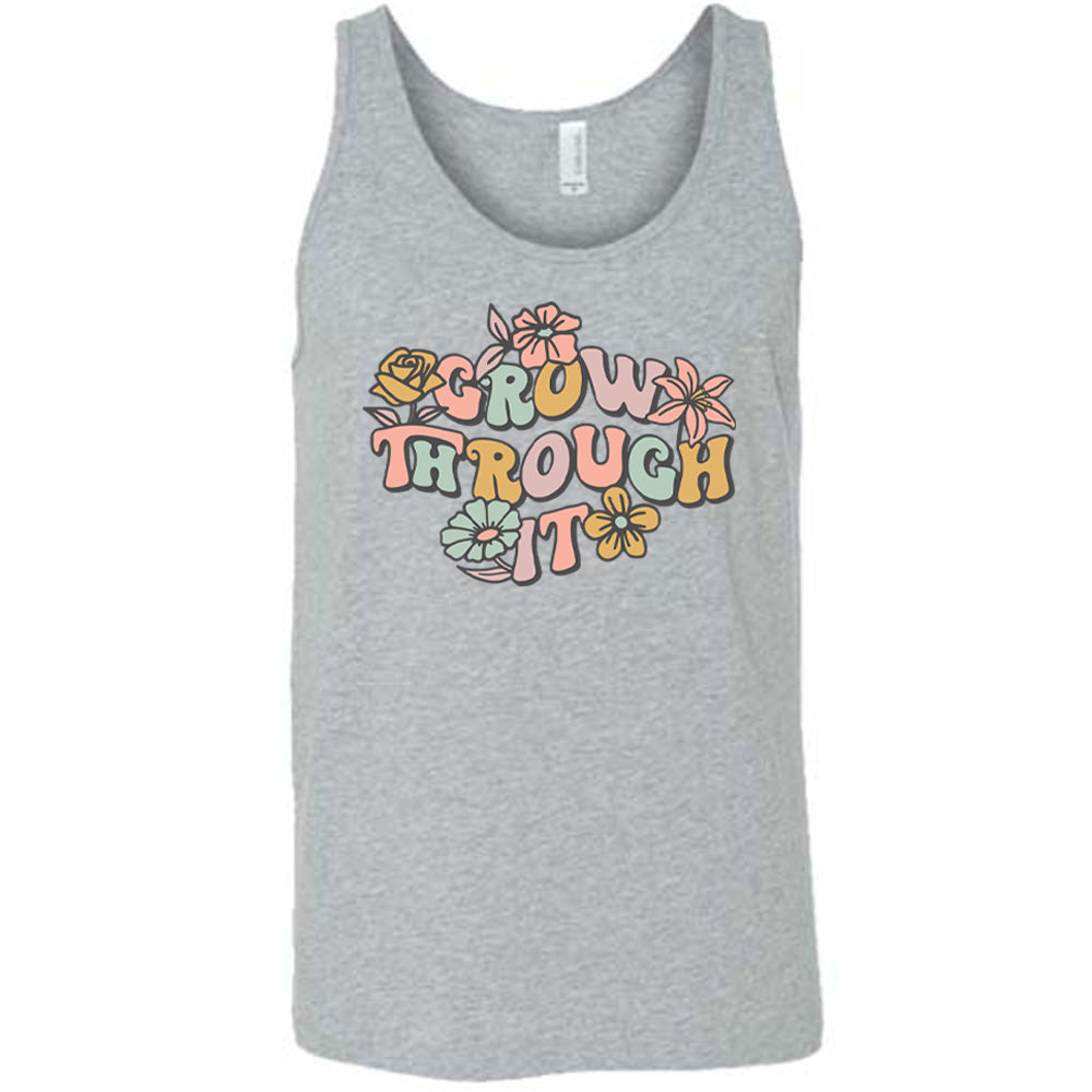 Grow Through It Unisex T-Shirt - Comfortable Cotton Tee for Men & Women - Perfect for Casual Wear, Workouts, and Everyday Inspiration