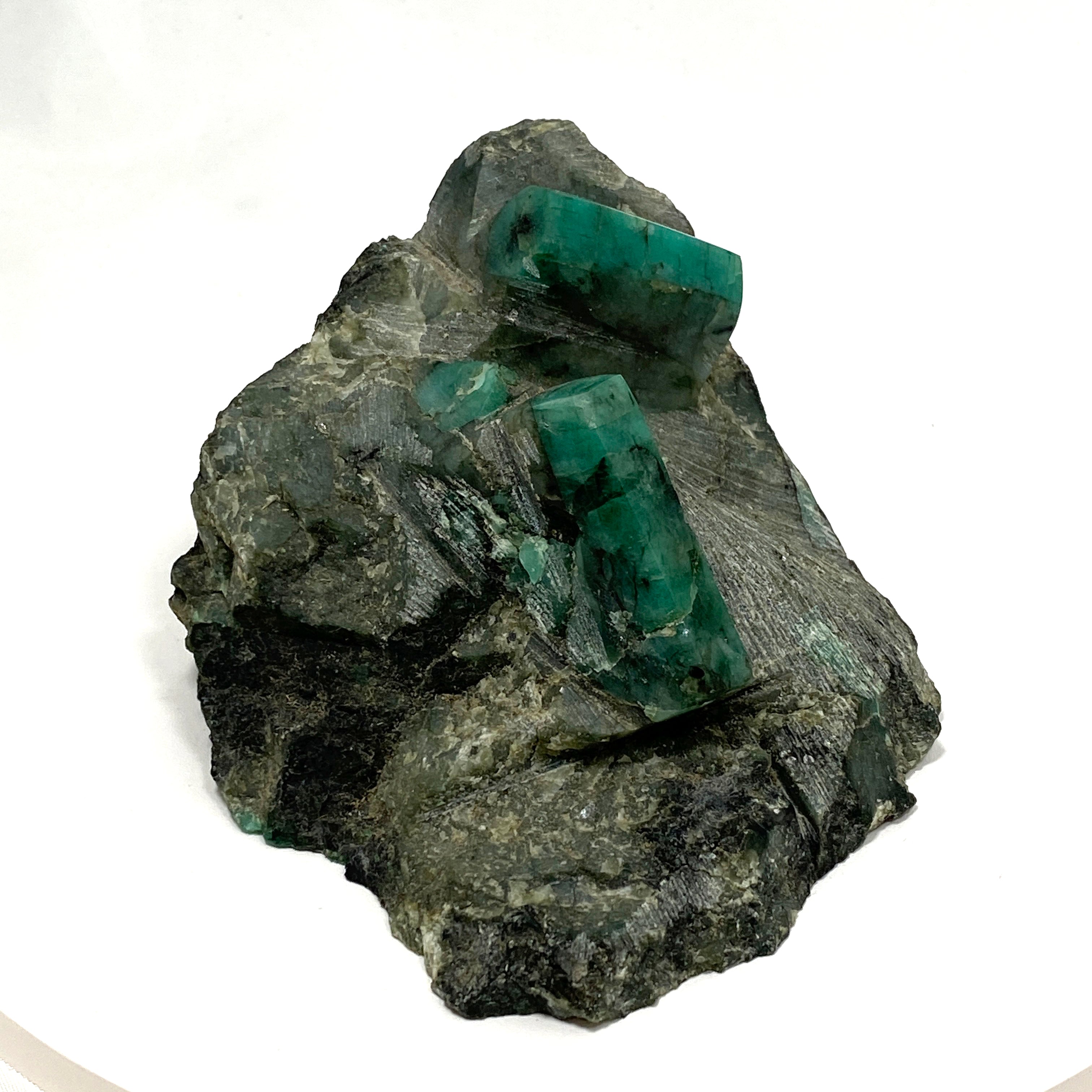 Emerald Crystal EMC 03 - Natural Green Gemstone for Jewelry Making, Healing & Meditation | Perfect for Necklaces, Rings & Spiritual Practices