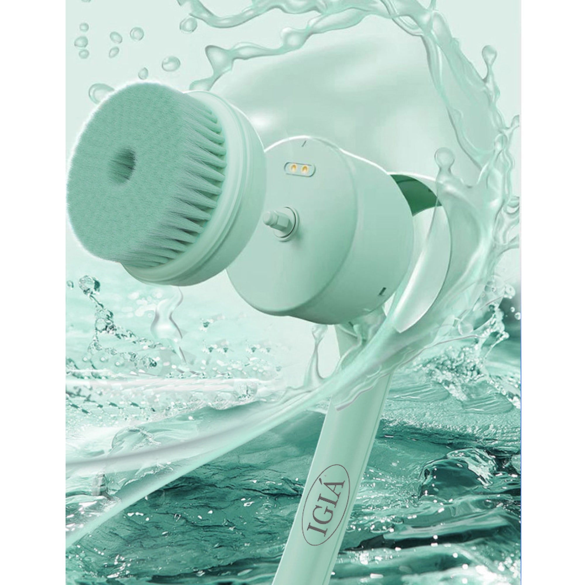 IGIA DERMA SONIC DUAL HANDLE BODY DERMABRASION - Professional Exfoliating Device for Smooth Skin - Perfect for Home Spa & Skincare Routine