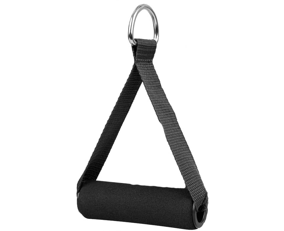 Heavy Duty Foam Exercise Handles for Resistance Bands - Home Gym Workout Equipment with Screw Thread for Cable Machine, Triceps Rope & Strength Training - Perfect for Pull Exercises, Crunches & Weight Lifting at Home or Commercial Gyms