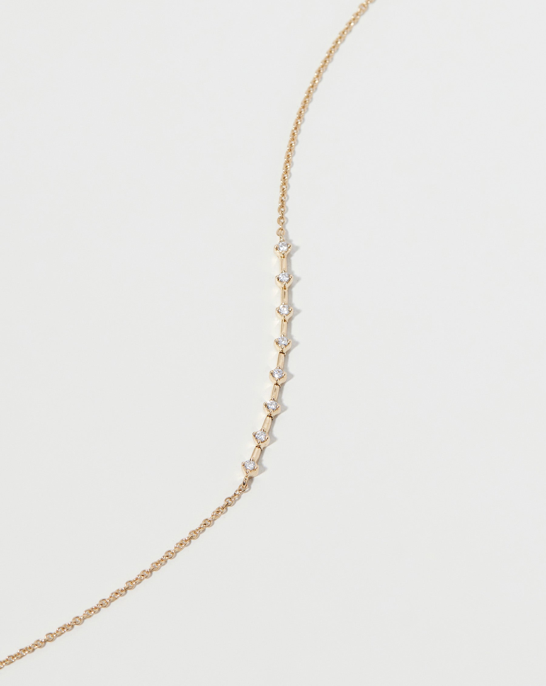 Elegant Diamond Station Bracelet for Women - Dainty & Sparkling Tennis Bracelet - Perfect for Weddings, Parties & Everyday Wear
