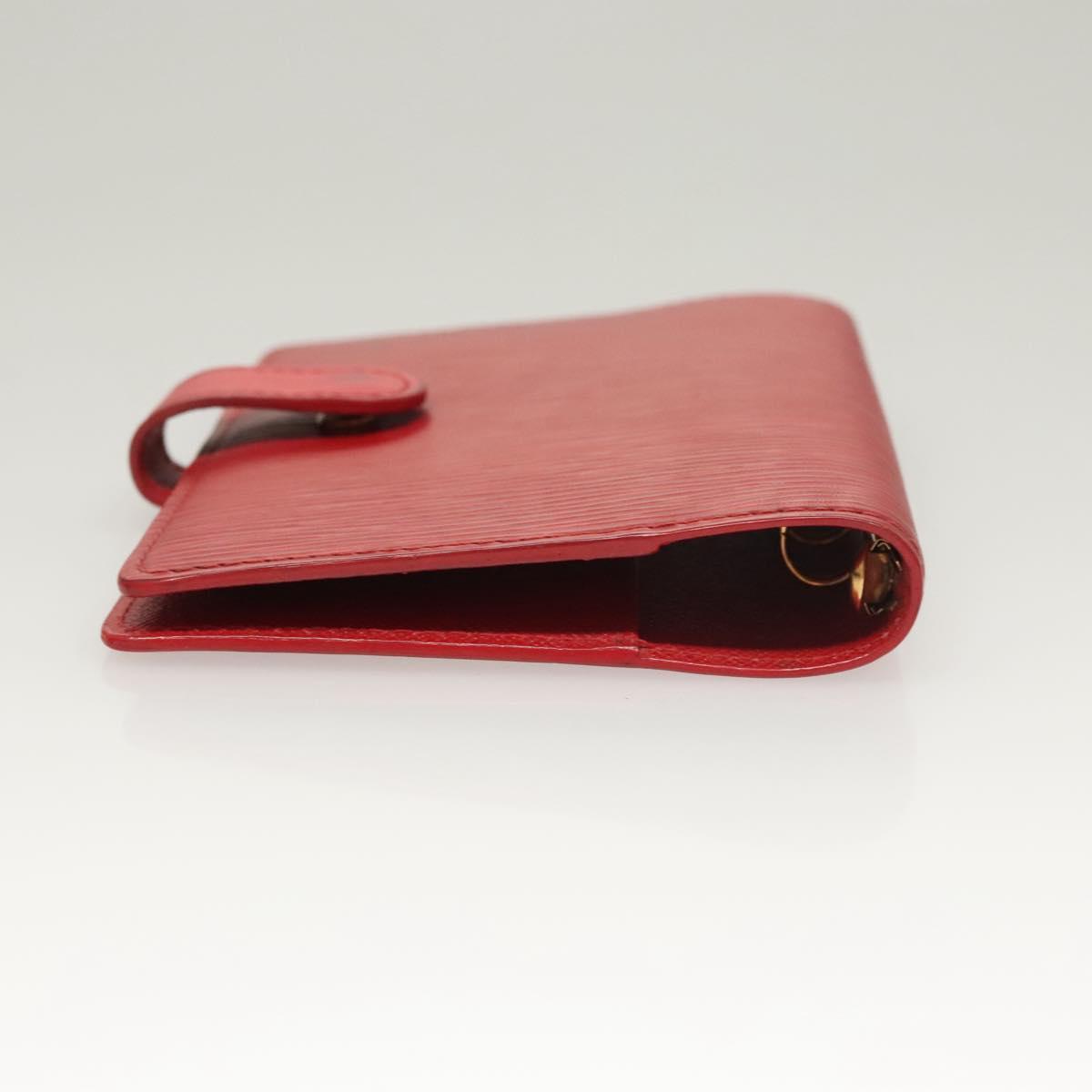 Louis Vuitton Agenda PM Epi Leather Organizer - Luxury Business Planner & Personal Diary for Professionals - Perfect for Office, Meetings & Daily Scheduling