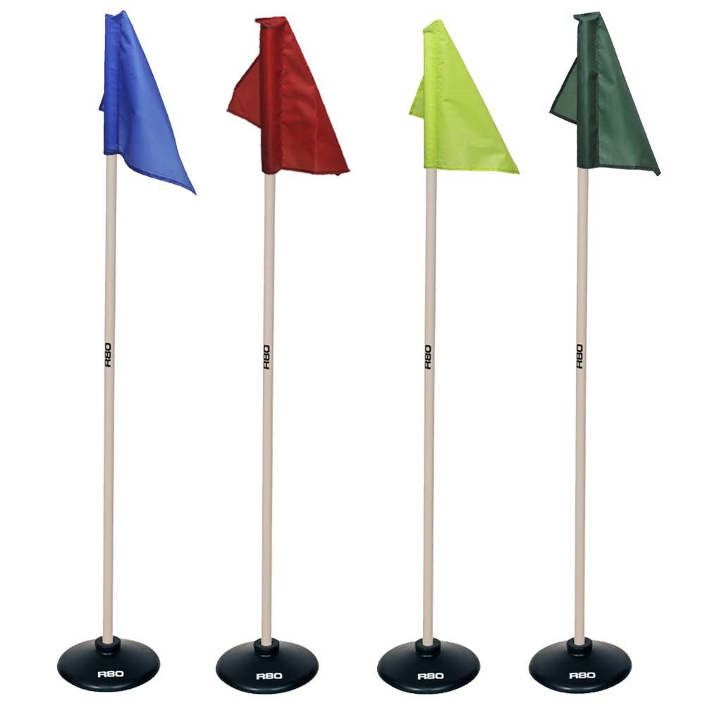 R80 Rippa Team Sets with Indoor Posts & Poles - Perfect for Indoor Flag Football Games, Backyard Play & Youth Sports Training
