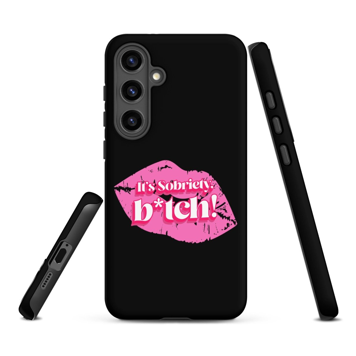 Shockproof & Durable Sobriety Sass Tough Case for Samsung Galaxy - Perfect for Outdoor Adventures & Daily Protection