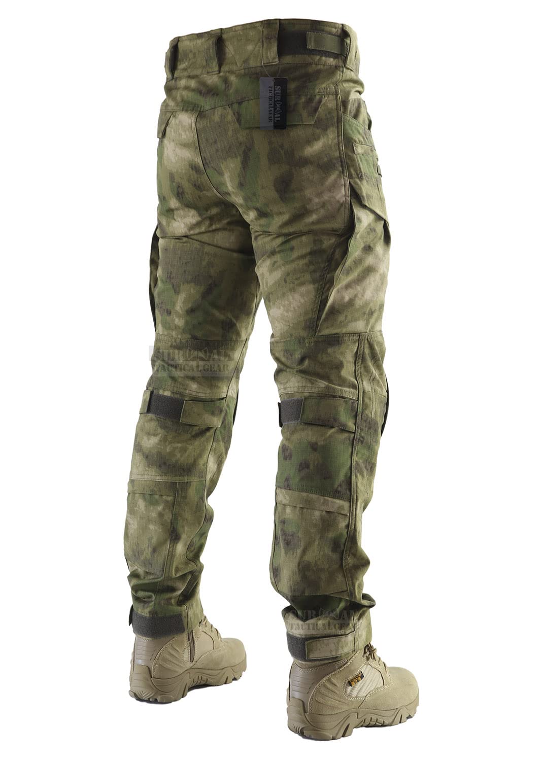 ZAPT Combat Pants for Men - Tactical Military Pants with Knee Pads for Airsoft, Paintball & Hunting | Camouflage Outdoor Adventure & Tactical Training Pants