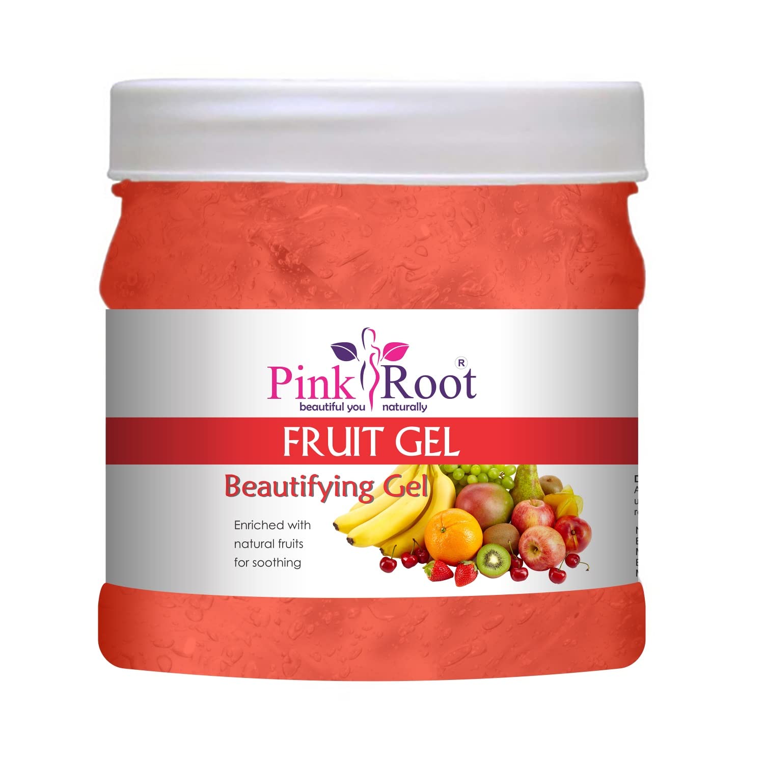 Organic Pink Root Cocoa Butter Cold Cream & Fruit Gel Set - 500gm Each for Dry Skin Care, Natural Moisturizer, Body Butter for Women & Men - Perfect for Night Routine, Massage Therapy & Spa Treatment at Home