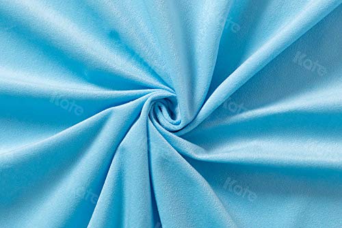 10-12ft Light Blue Backdrop for Portrait & Headshot Photography - Studio & Photo Booth Use
