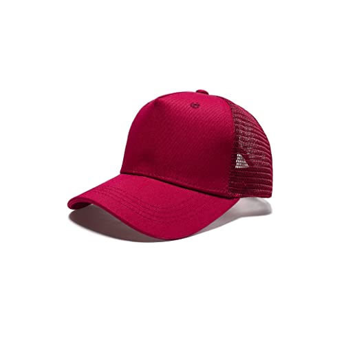Maroon Trucker