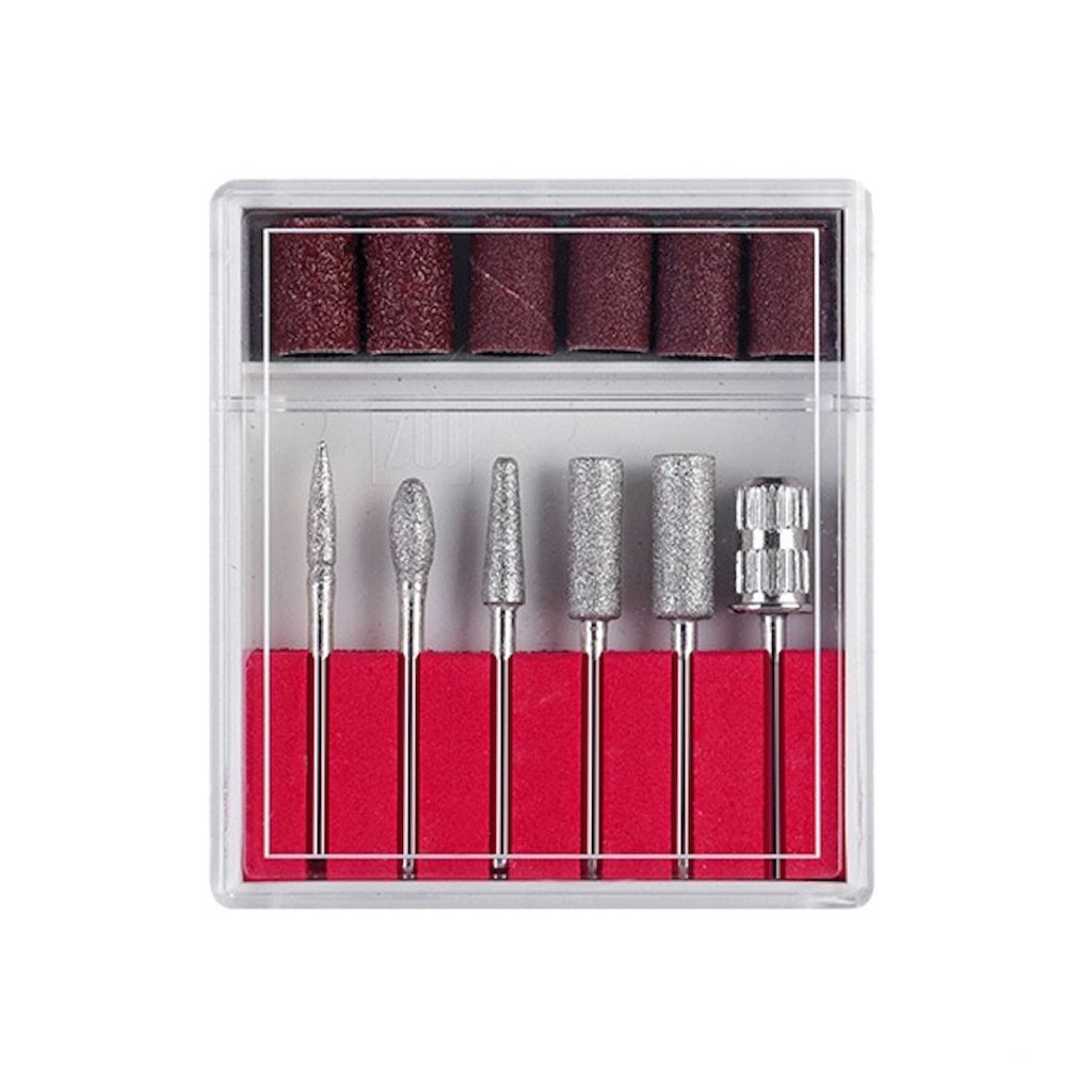 Professional Nail Drill Bits Kit for Beginners - 10PCS Manicure Pedicure Drill Bits Set with Storage Case - Perfect for Home Salon, Nail Art & DIY Nail Care