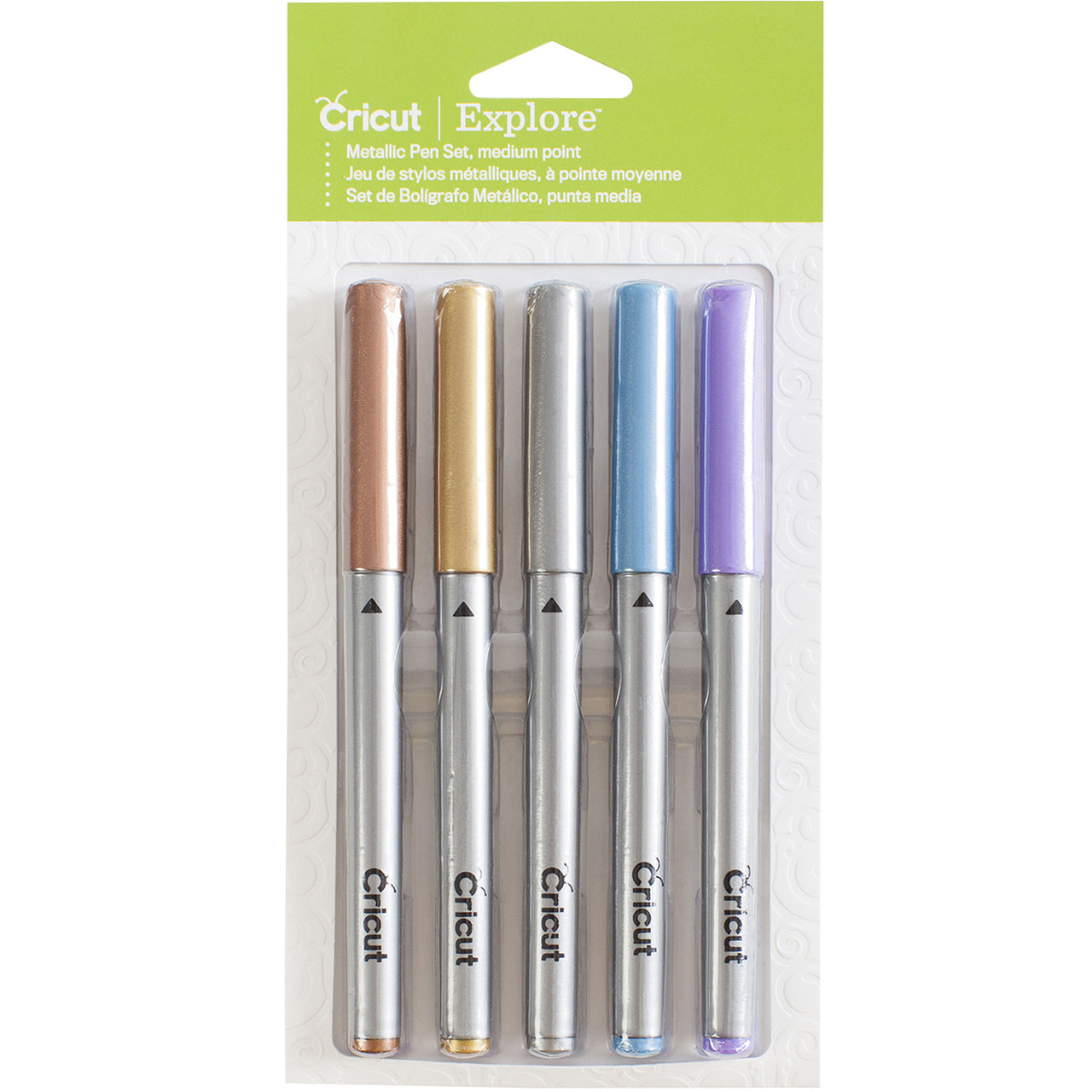 Premium Cricut Metallic Marker Set - 12 Vibrant Colors for DIY Crafts, Scrapbooking & Card Making - Perfect for Vinyl Cutting, Home Decor & Personalized Gifts