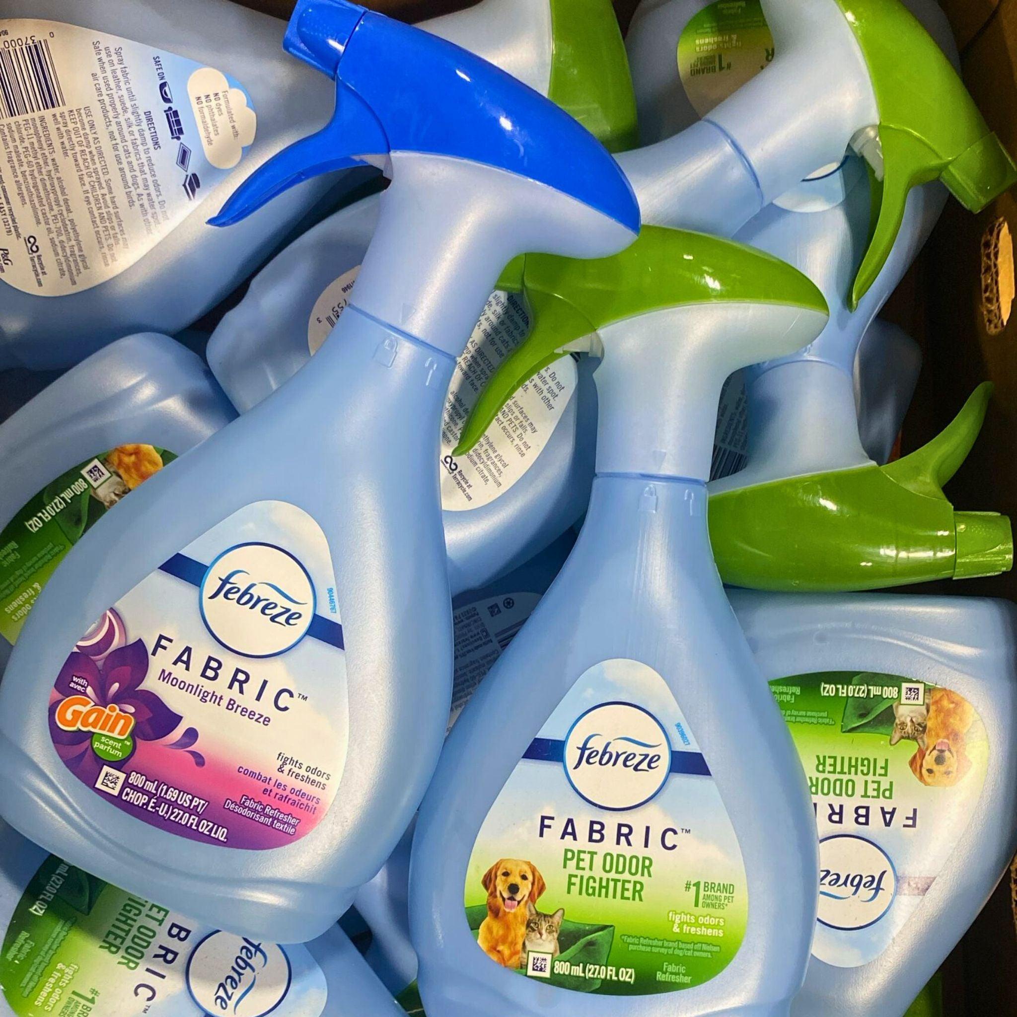 Febreze Air Freshener 27OZ (30 Pack) - Assorted Scents Variety Pack for Home, Car & Office | Eliminates Odors & Freshens Air