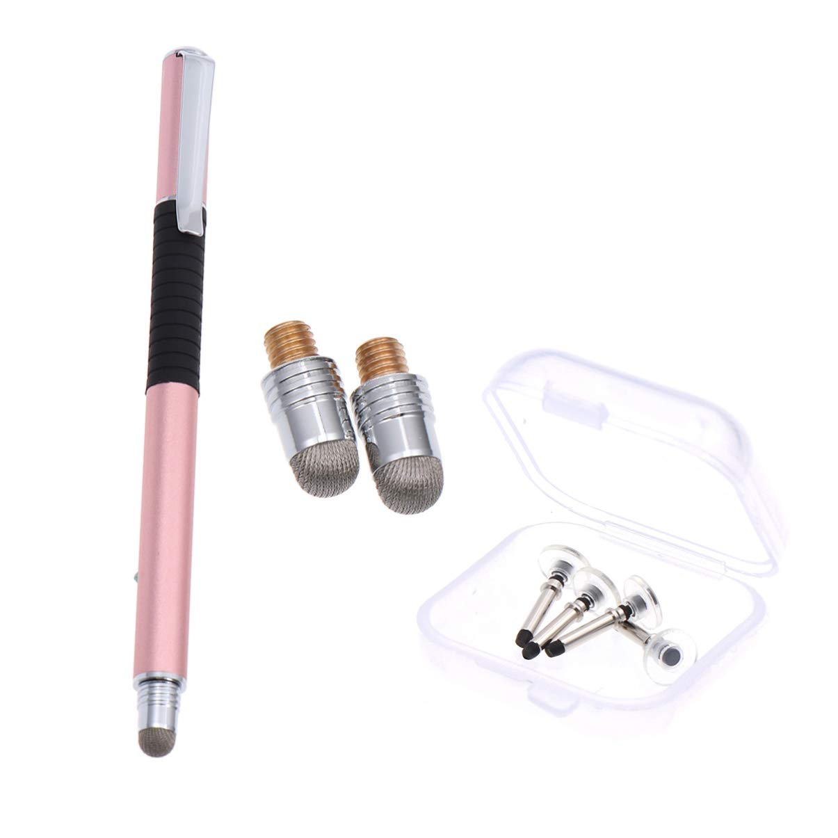5-Piece Set Stylus Pens for Touch Screen - Universal Capacitive Stylus for Smartphones, Tablets, Laptops - Precise Handwriting & Drawing Tool - Perfect for Note-Taking, Digital Art & Online Classes