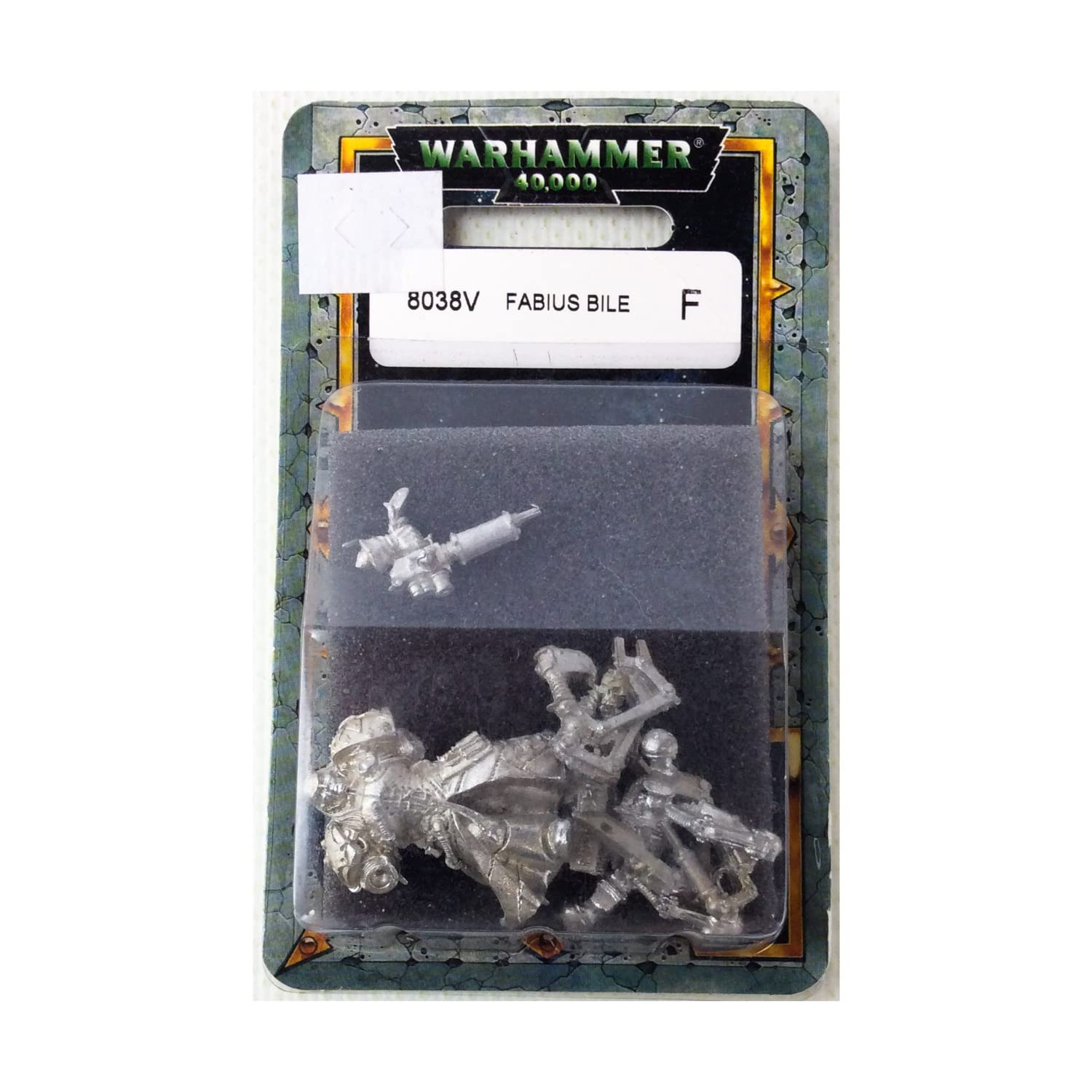 Games Workshop Fabius Bile Miniature Figure - Warhammer 40K Chaos Space Marines Character (2000 Edition) for Tabletop Gaming & Collectors