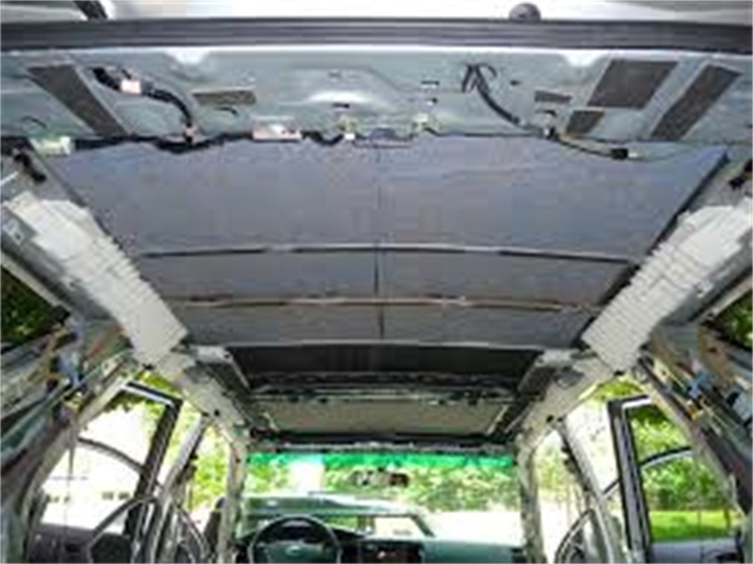 HushMat 628875 Sound and Thermal Insulation Kit for 1987-1991 Ford Bronco Roof | Noise Reduction & Heat Barrier | Perfect for Off-Roading, Camping & Vehicle Restoration Projects