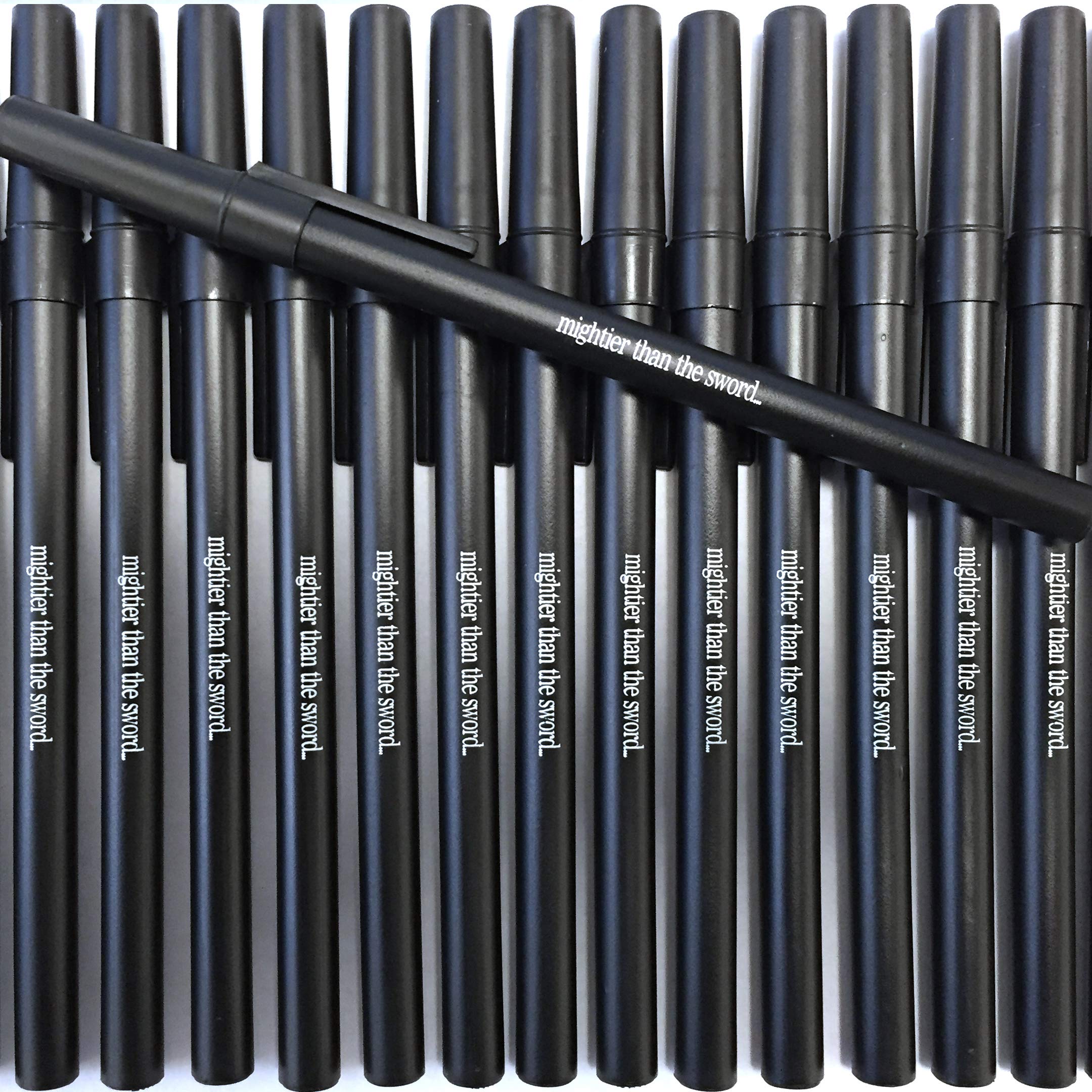 Wholesale Bulk 500 Black Ballpoint Pens with Caps - Smooth Writing Misprint Pens for Office, School & Business Use