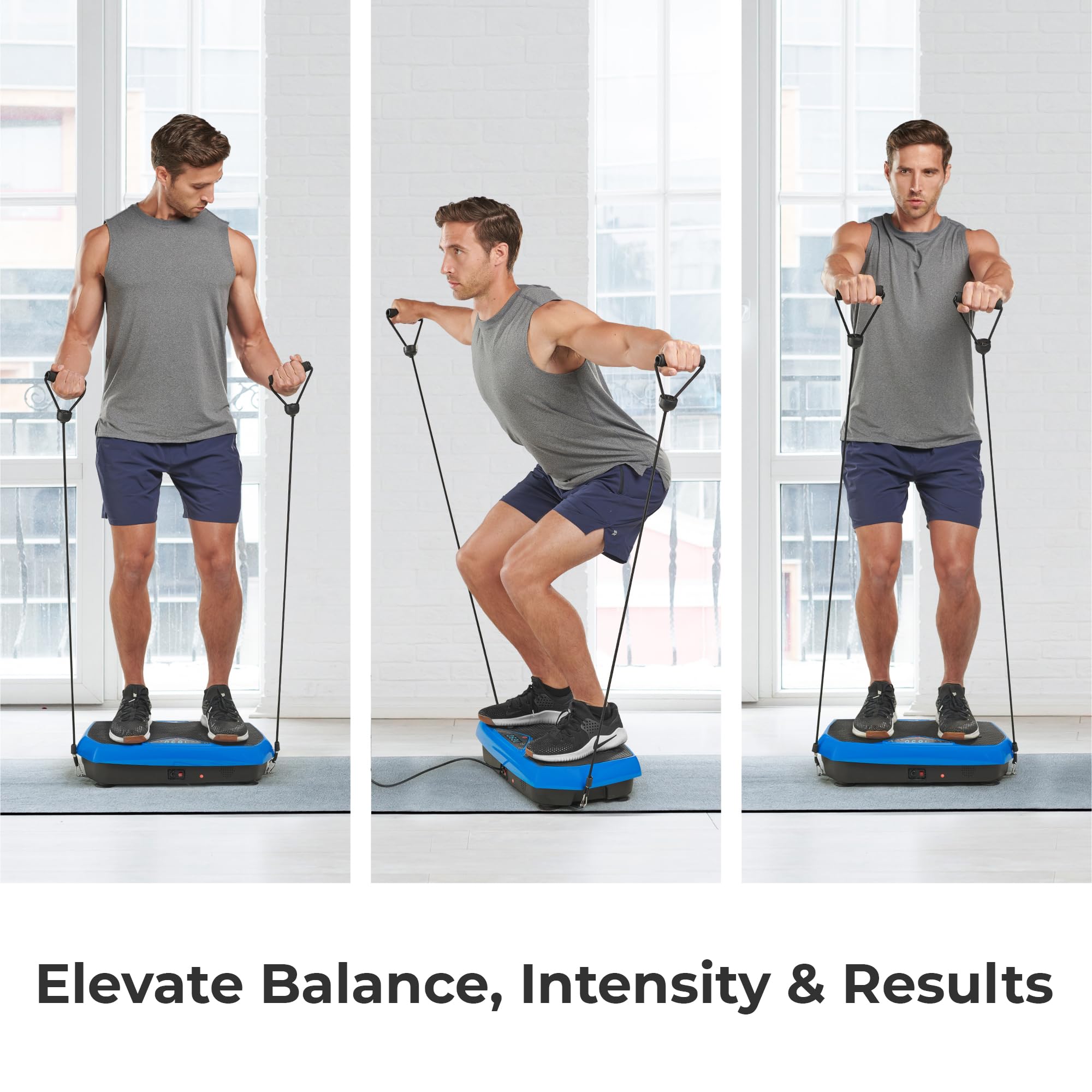 Lifepro Vibration Plate Exercise Machine with Magnetic Acupoints - Full Body Vibration Platform for Weight Loss, Muscle Toning & Lymphatic Drainage - Portable Home Gym Equipment for Beginners, Recovery & Fitness - Perfect for Home Workouts, Physical Therapy & Relaxation