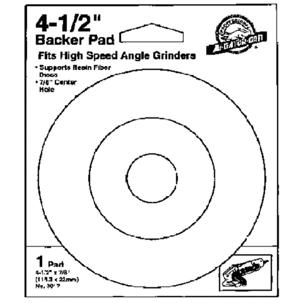 Rubber Backer Pad for Angle Grinder - Durable Sanding Disc Adapter for Woodworking, Metal Polishing & Concrete Grinding - Perfect for DIY Projects & Professional Use