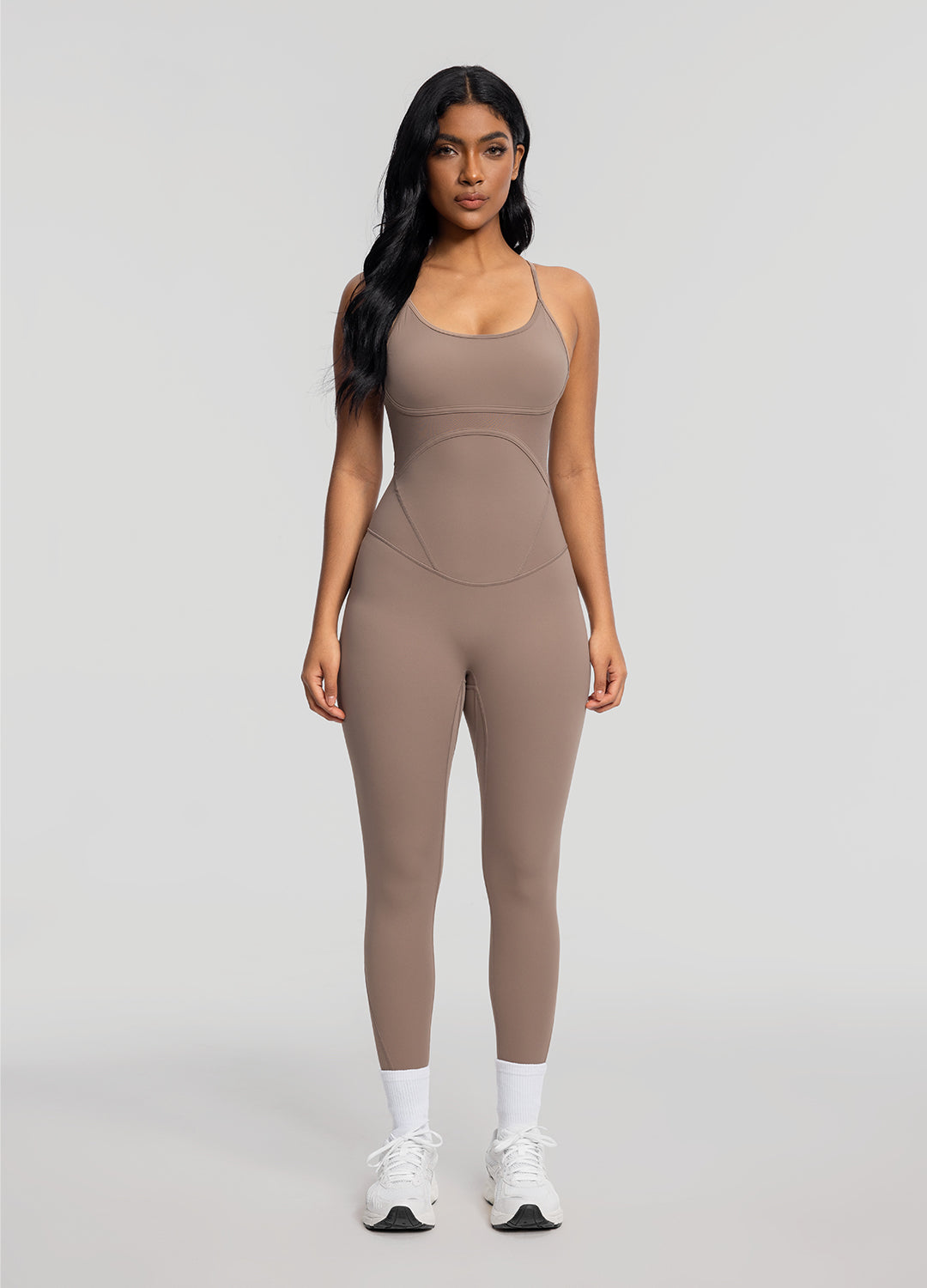 Contrology Crossback Bodysuit - Women's Seamless Dance Leotard for Yoga, Pilates & Ballet | Breathable Performance Wear for Workouts & Dance Classes