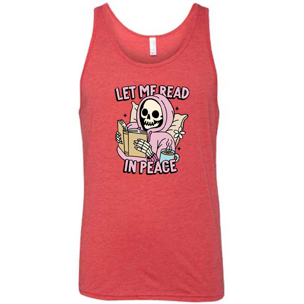 Let Me Read In Peace Shirt - Comfortable Unisex T-Shirt for Book Lovers, Reading Enthusiasts & Library Visits - Perfect for Book Clubs, Cozy Reading Nights & Gifts for Readers