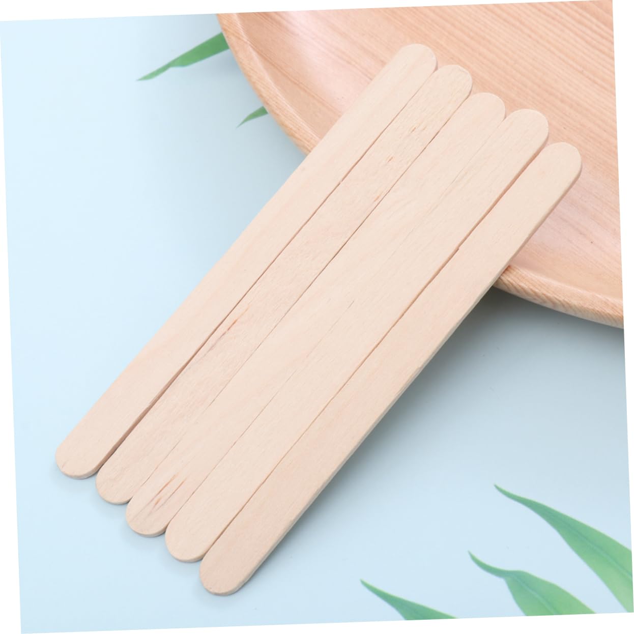 CANIGHT 150pcs Wooden Waxing Spatulas - Professional Wax Applicator Sticks for Hair Removal, Facial & Body Waxing - Ideal for Salon, Spa & Home Use