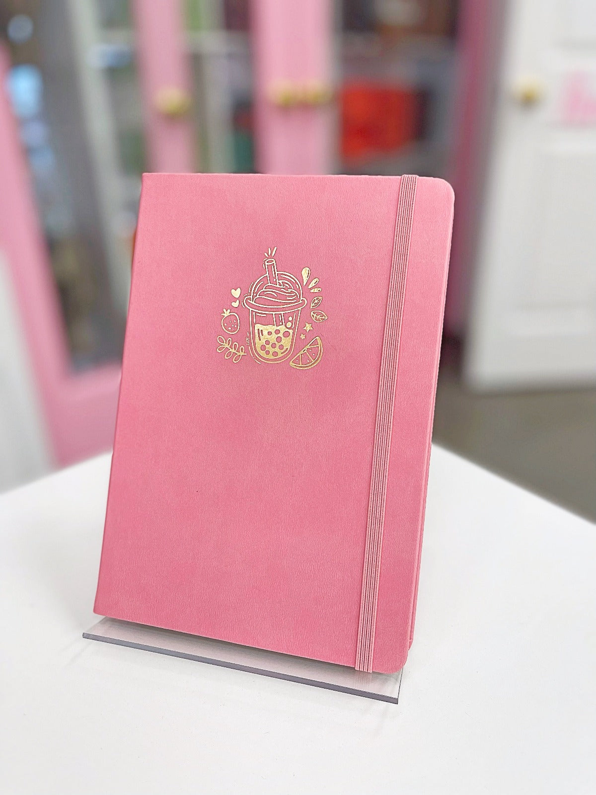 Boba Love A5 Dot Grid Notebook - Premium Bullet Journal for Planning, Sketching & Note Taking - Perfect for Students, Artists & Office Use