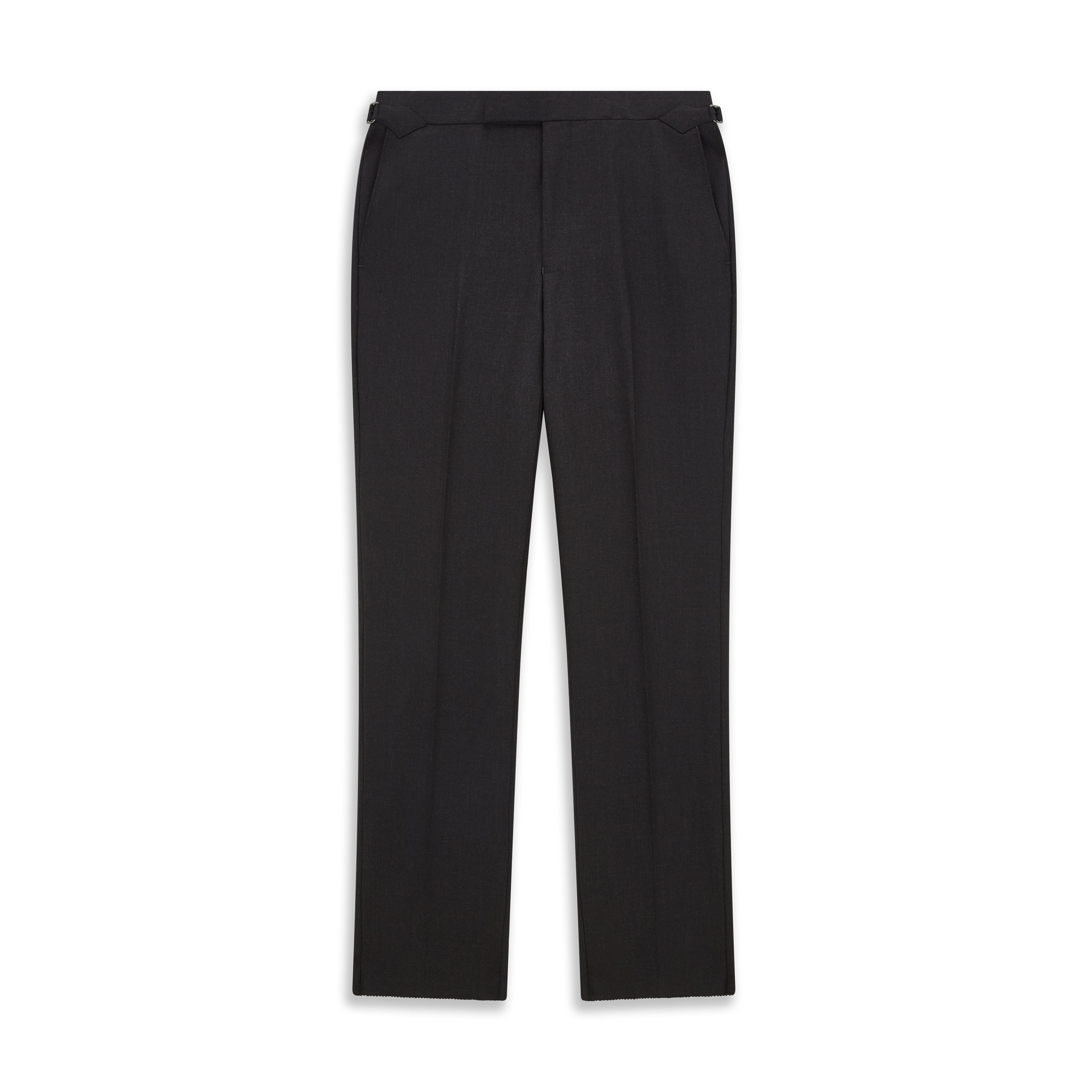 Kensington Charcoal Suit for Men - Premium Wool Business Suit with Pick and Pick Weave | Perfect for Weddings, Office Meetings & Formal Events