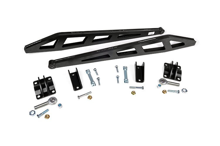 2007-2018 GMC Sierra Chevrolet Silverado Traction Bars for 4WD Trucks with 0-7.5 Inch Lift Kits - Heavy Duty Suspension Upgrade for Off-Road & Towing (Part #1069) - Perfect for Off-Roading, Truck Customization & Enhanced Towing Performance