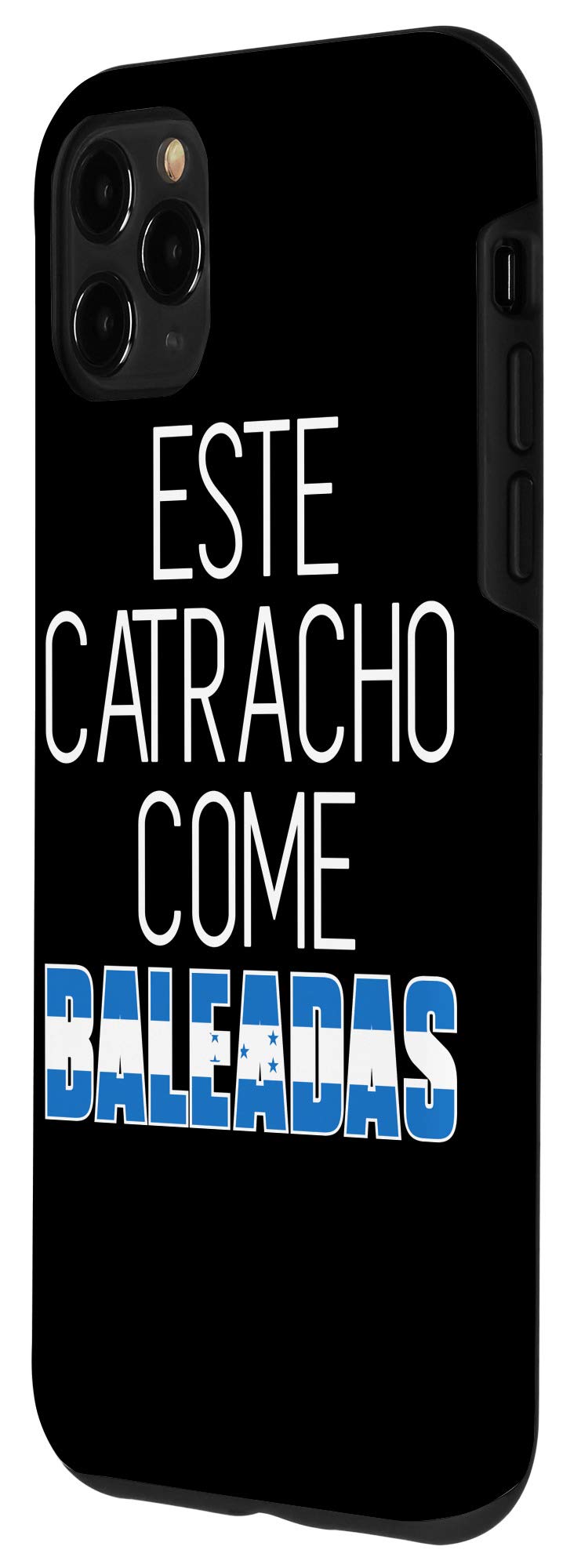 iPhone 11 Pro Max Honduras Flag Case - Honduran Catracho Baleadas Food Design Protective Phone Cover for Travel, Cultural Pride & Everyday Use
