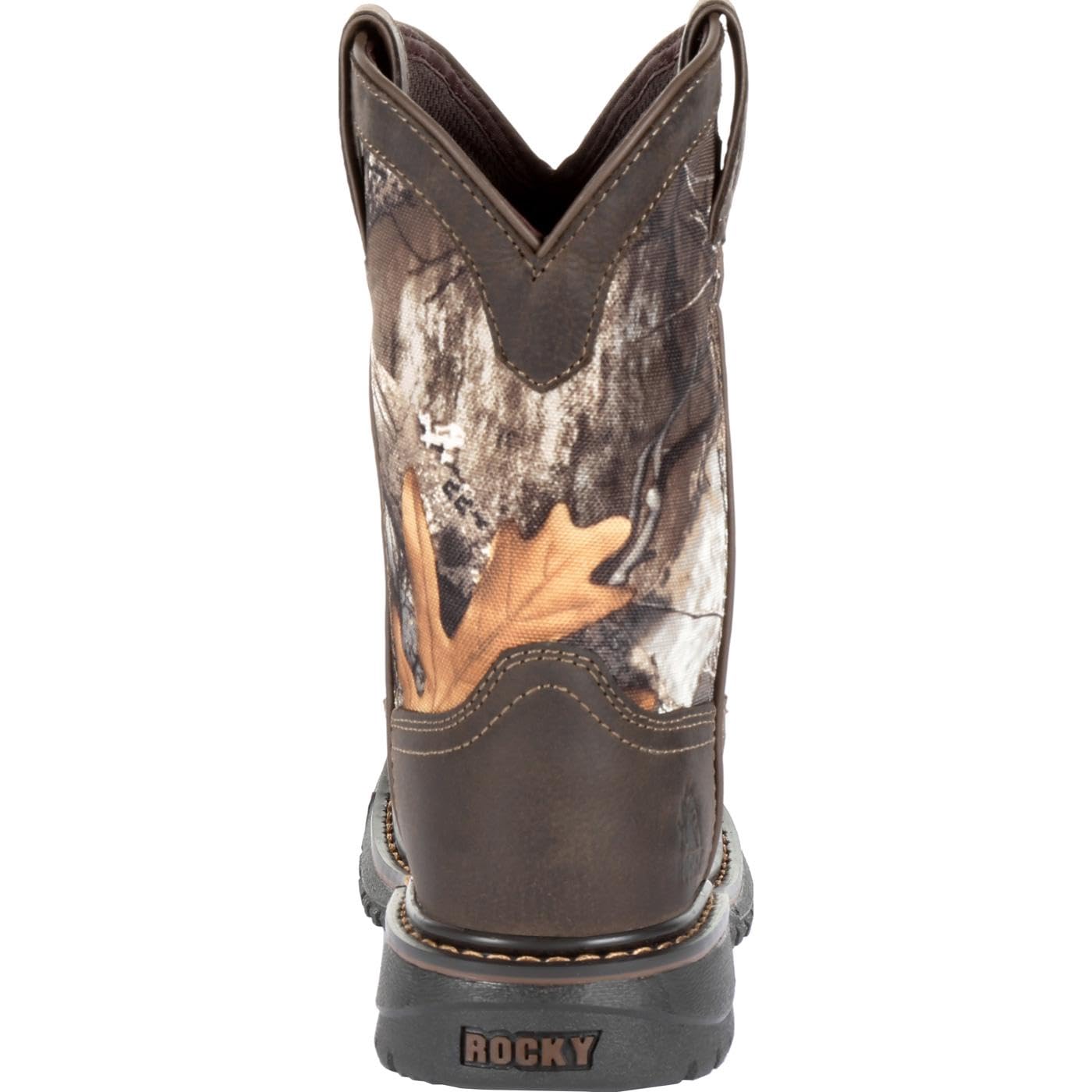 ROCKY Kids' Ride FLX Western Boots - Comfortable & Durable Cowboy Boots for Boys & Girls - Perfect for Horseback Riding, Rodeos & Western Style Outfits