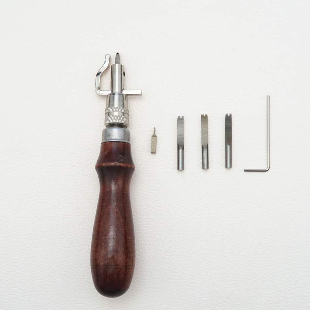 EXCEART Leather Hand Sewing Tool Kit - 36-Piece Hand Stitching Tools Set with Punch Needles, Origami Paper & Wooden Accessories for DIY Crafts, Leather Repair, Bookbinding & Scrapbooking Projects