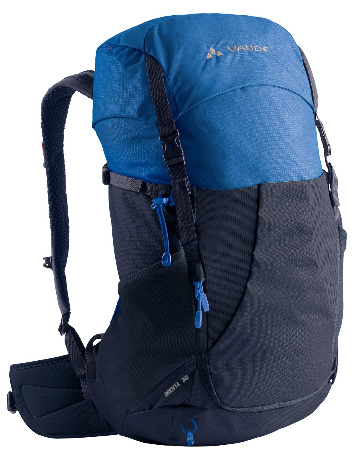 VAUDE Brenta 30 Backpack - Lightweight Hiking Daypack for Men & Women, Water-Resistant Blue Outdoor Backpack - Perfect for Trekking, Camping & Travel Adventures