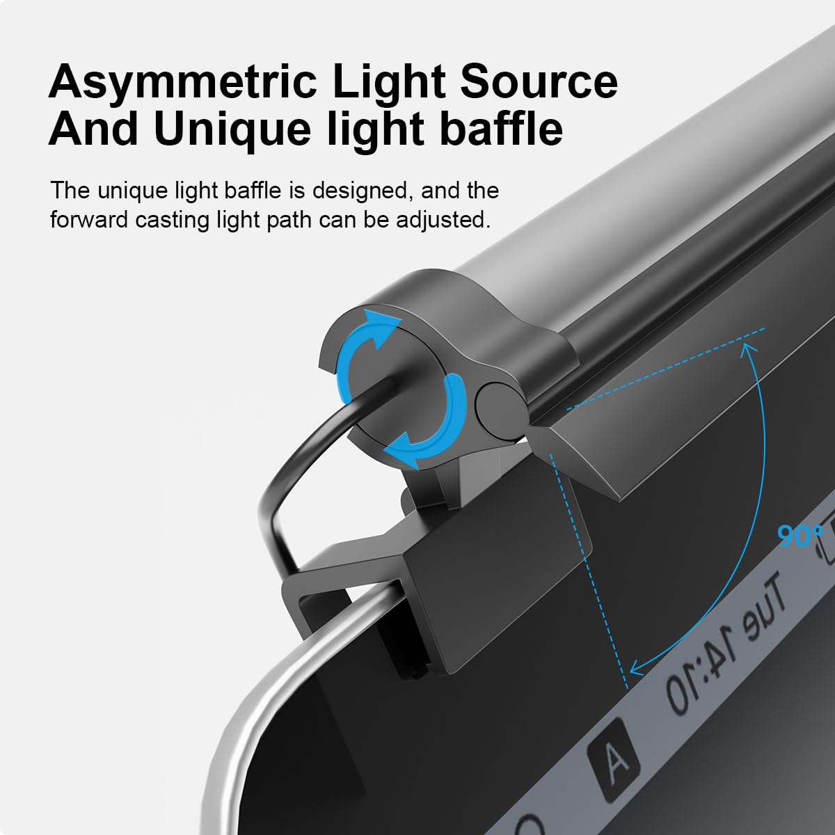 GreenSun LED Desk Lamp with USB Port - Dimmable Touch Control, 3 Color Modes, Eye Protection for Home Office, Study, Gaming & Reading (Space Saving Design)