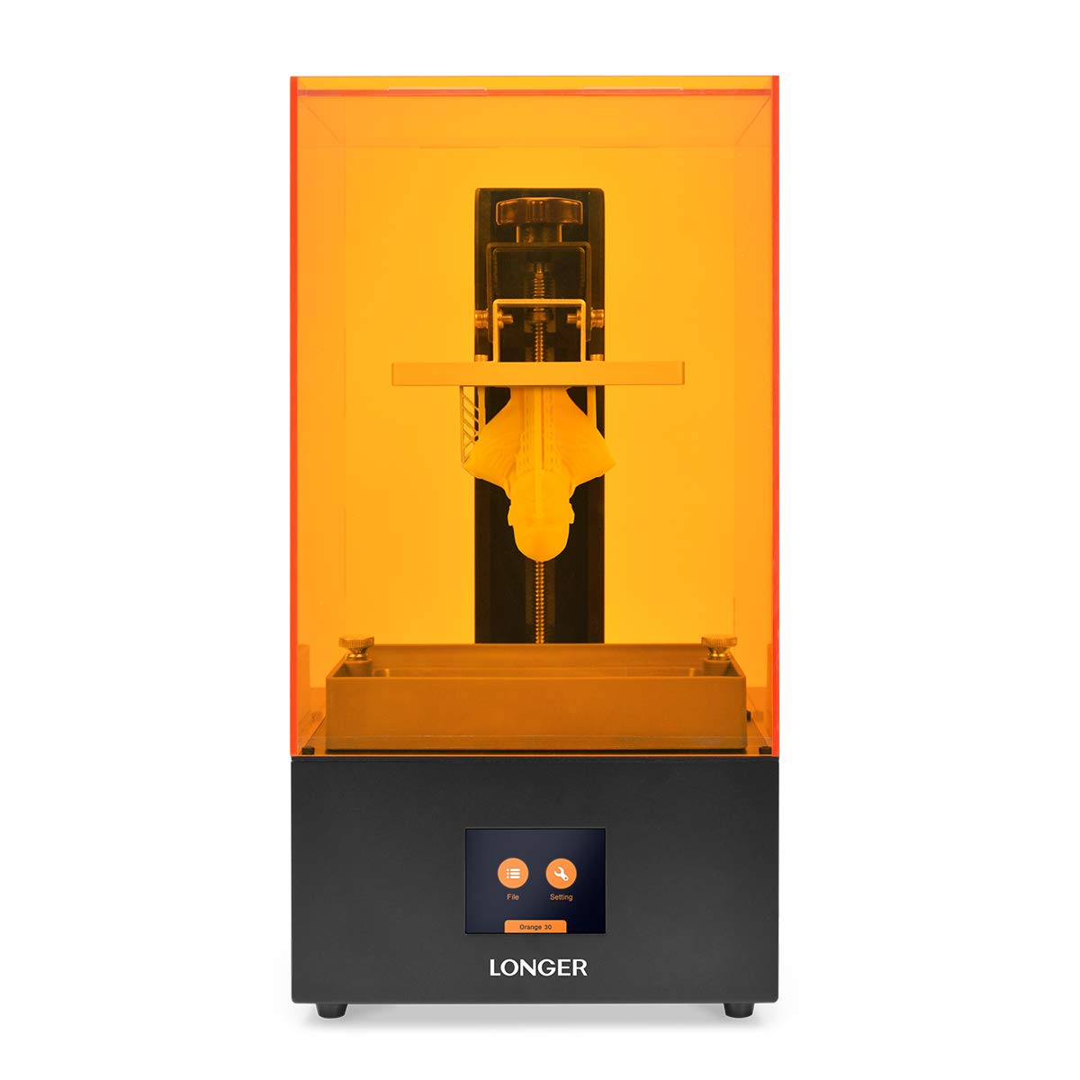 LGT Longer Orange 30 SLA 3D Printer with 2K High Precision LCD Screen | Upgraded Parallel UV LED Light & Fast Cooling System | Large Build Volume 4.72