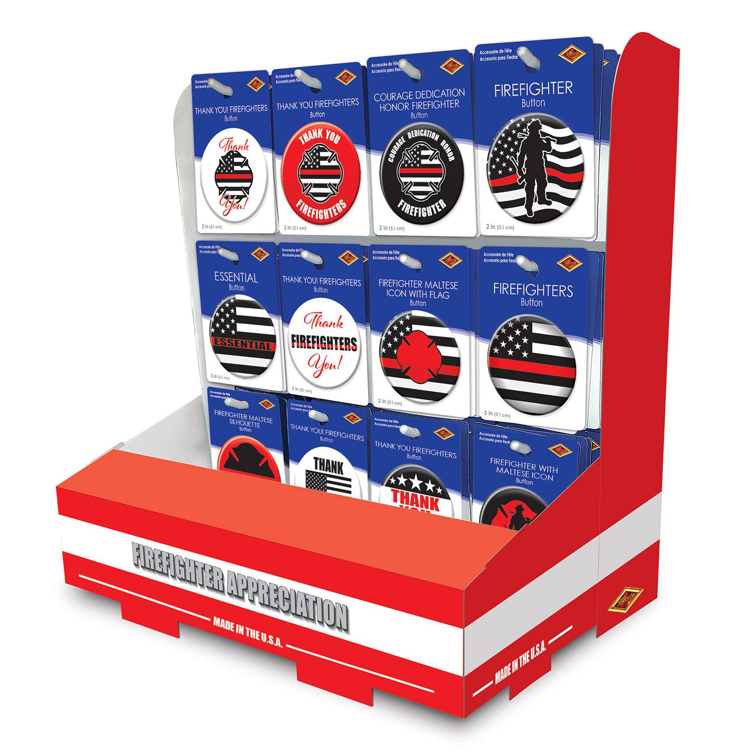 108-Piece Firefighter Party Supplies Set - The Beistle Company | Perfect for Firefighter Birthday Parties, Themed Events & Decorations