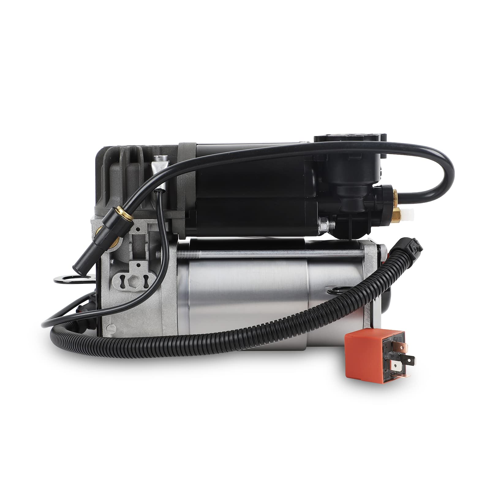 Replacement Air Suspension Compressor for Audi A8 D3 4E (2002-2010) - Compatible with 6-8 Cylinder Models - OEM Part Numbers 4E0616007D, 4E0616007B, 4E0616007, 4E0616005F, 4E0616005D, 4E0616005H - Perfect for Smooth Ride & Suspension Repair