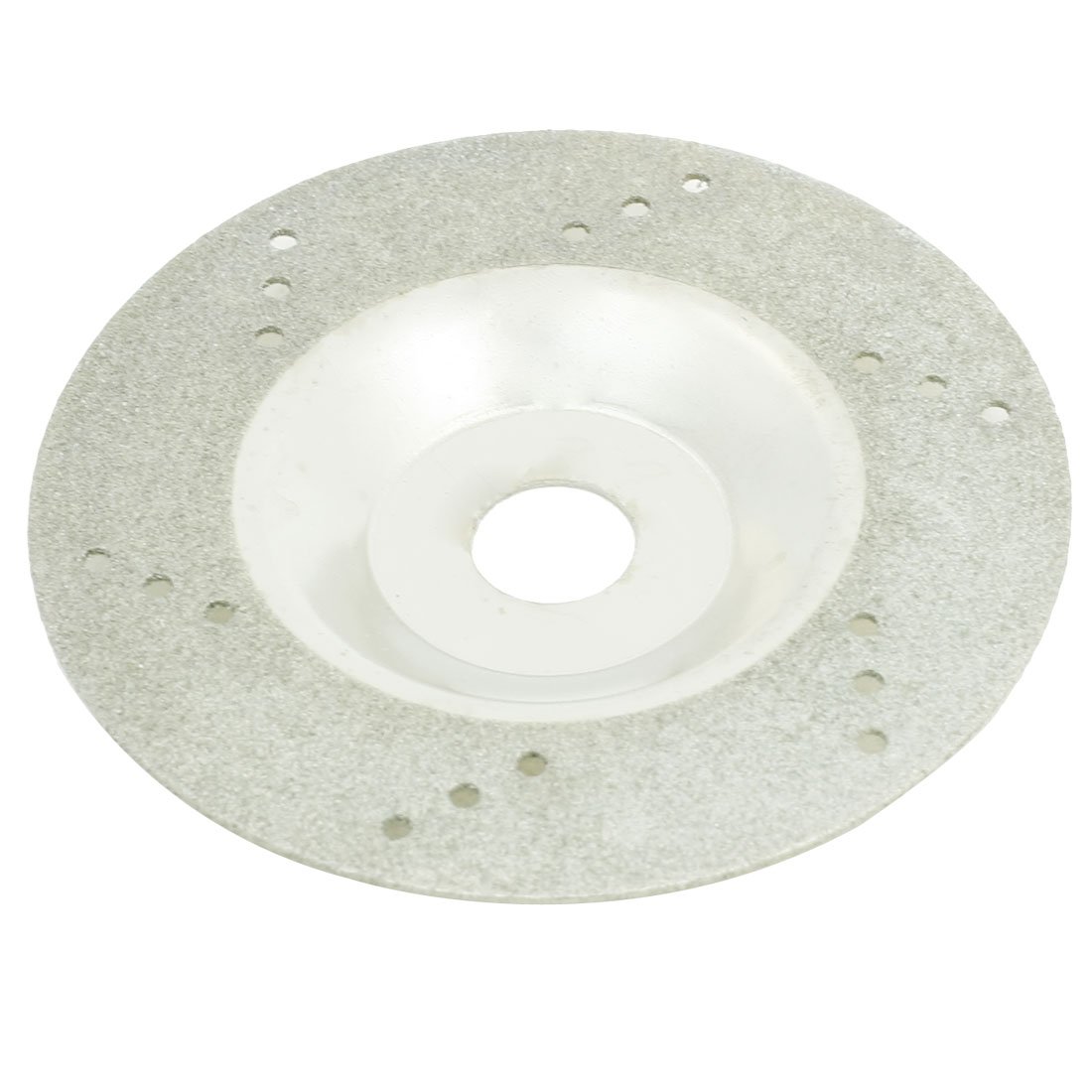 100mm x 17mm Single Side Diamond Cutting Disc - Grinding Tool & Plate Joiner Accessory (Silver Tone) - Perfect for Woodworking, Metal Cutting & DIY Projects