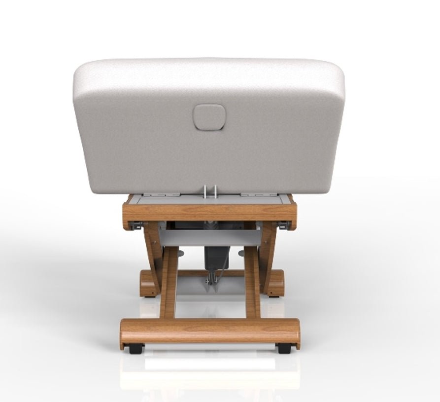 Silverfox 2256B Professional 3-Motor Electric Massage Table & Facial Bed - Adjustable Wooden Spa Table for Chiropractic, Beauty Salon & Home Use