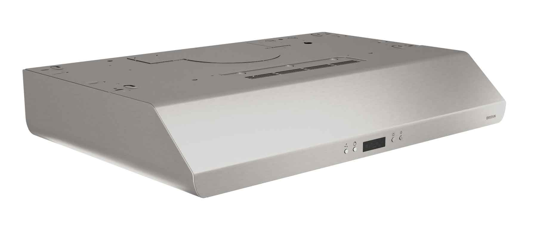 Broan 30-Inch Stainless Steel Under Cabinet Range Hood - 450 CFM Powerful Ventilation for Kitchen, BKDJ130SS | Perfect for Gas Stoves, Cooking Smoke Removal & Modern Kitchen Design