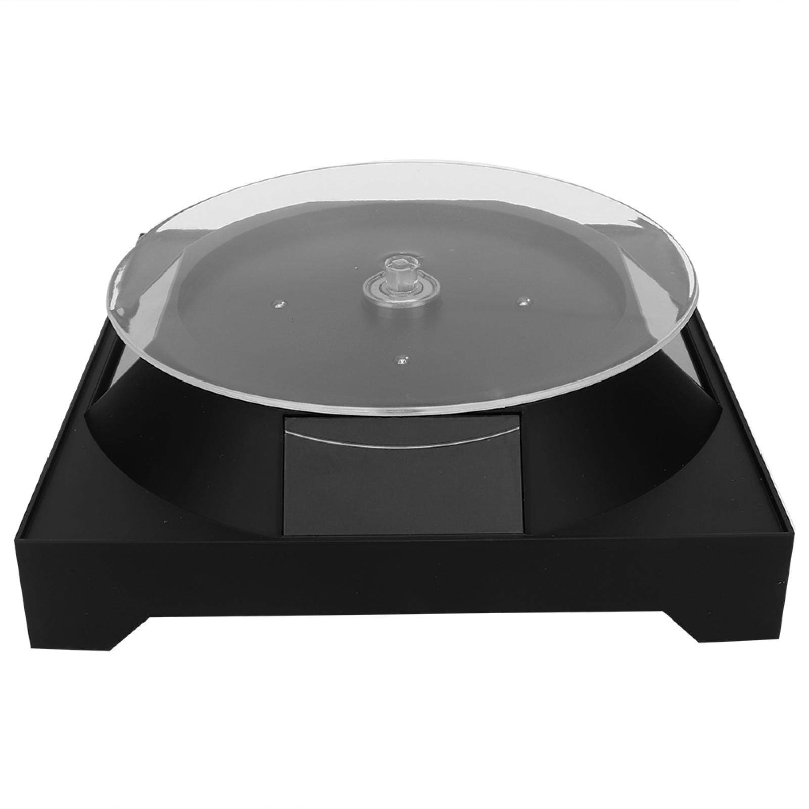 YUYTE Solar Powered Jewelry Turntable Display - Rotating Home Decor Stand for Rings, Necklaces & Watches - Perfect for Showcase, Retail Stores & Gift Wrapping Stations