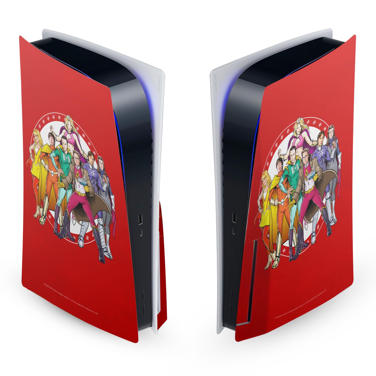 Big Bang Theory PS5 Skin - Officially Licensed Vinyl Decal for Sony PlayStation 5 Disc Edition - Gaming Room Decor